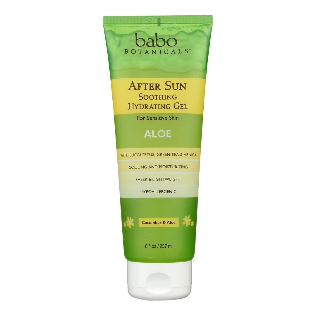 Babo Botanicals - After Sun Soothing Gel - 1 Each - 8 Oz - Maras Green